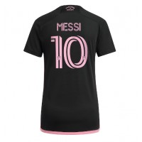 Dres Inter Miami Lionel Messi #10 Preč pre Ženy 2023-24 Krátky Rukáv